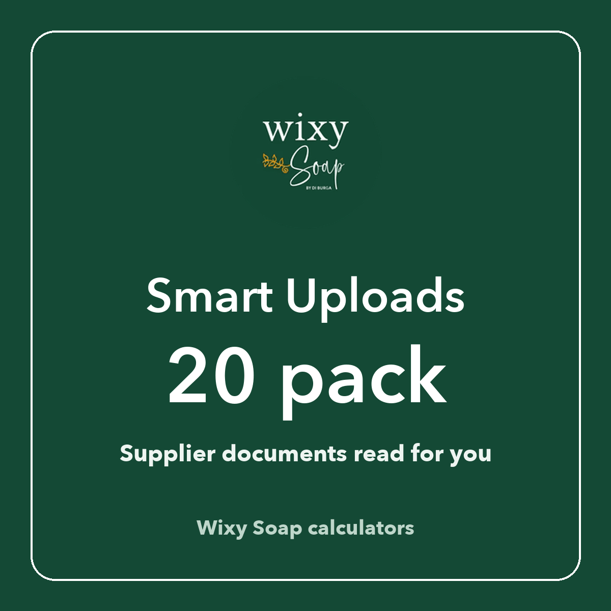 Smart Uploads (20 pack) - Wixy Soap - Wixy Pro