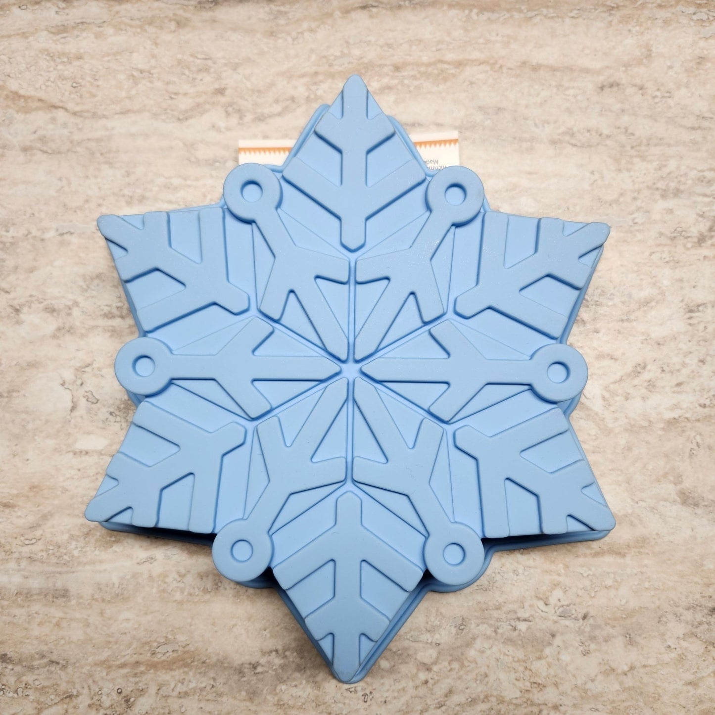 Snowflake Silicone Soap Mold - Wixy Soap - Soap Supply