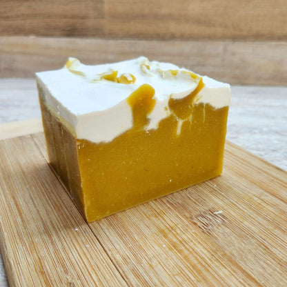 Vanilla Orange Carrot Handmade Soap - Wixy Soap - Handmade Soap