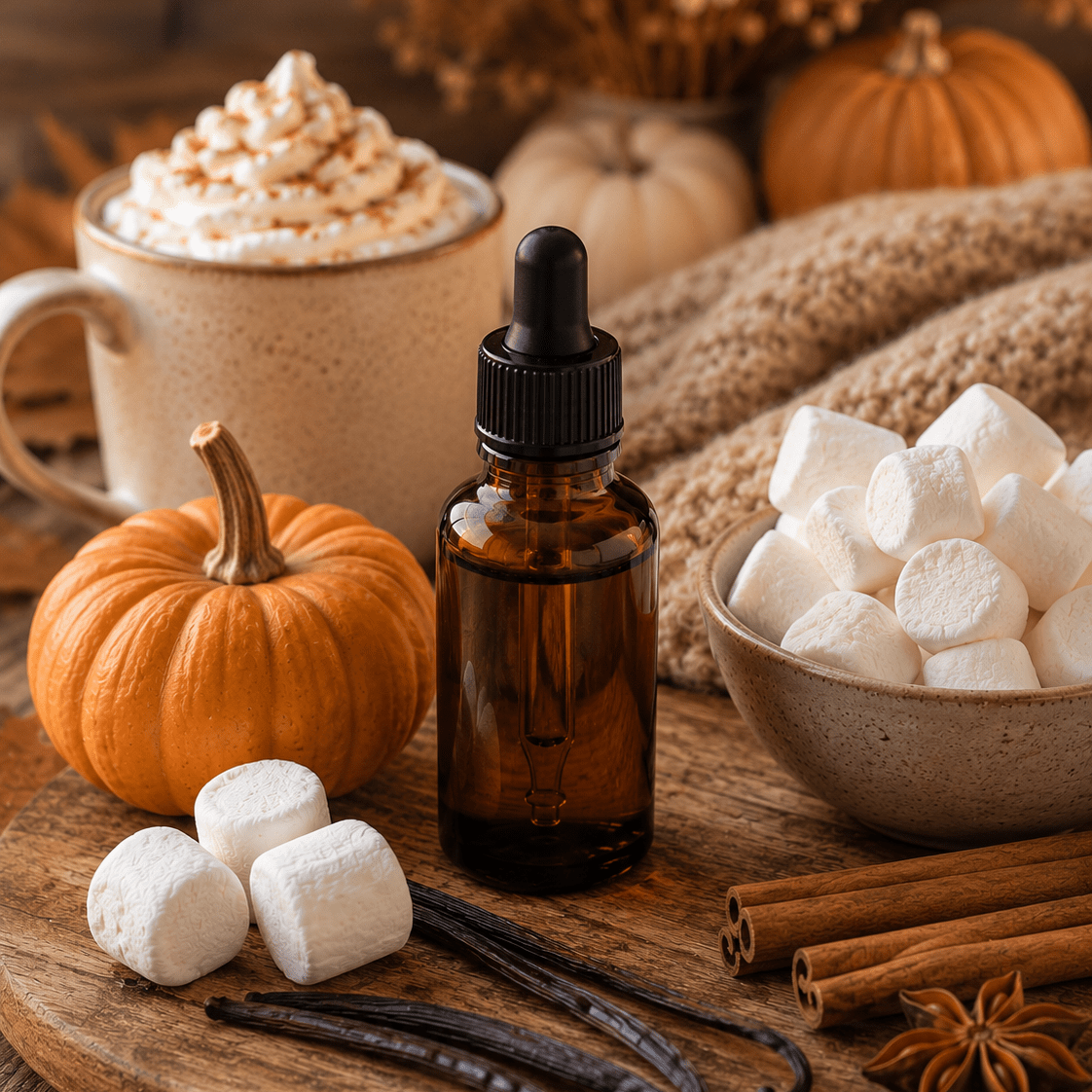 Vanilla Pumpkin Marshmallow Fragrance Oil - Wixy Soap - Fragrance