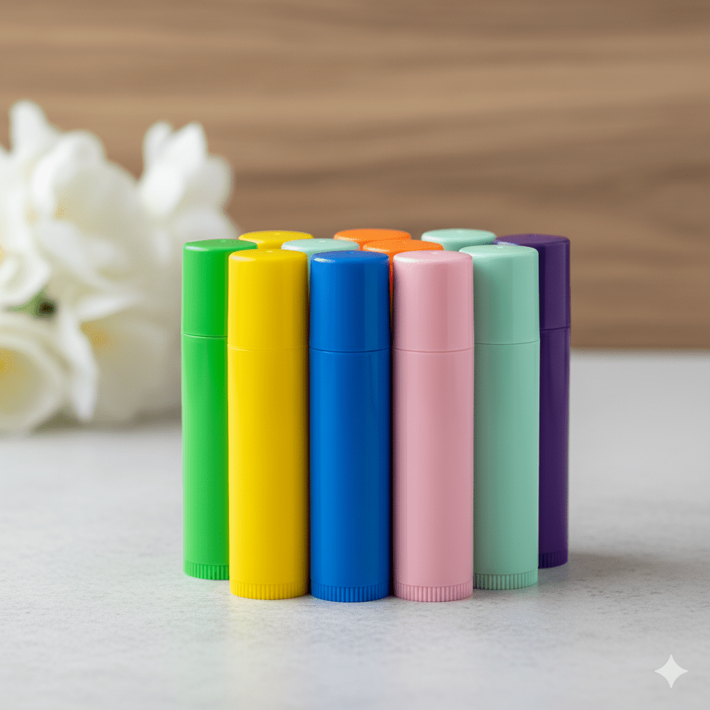 Wixy Lip Balm Tubes Rainbow Colors - Wixy Soap - Body Care