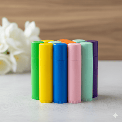 Wixy Lip Balm Tubes Rainbow Colors - Wixy Soap - Body Care