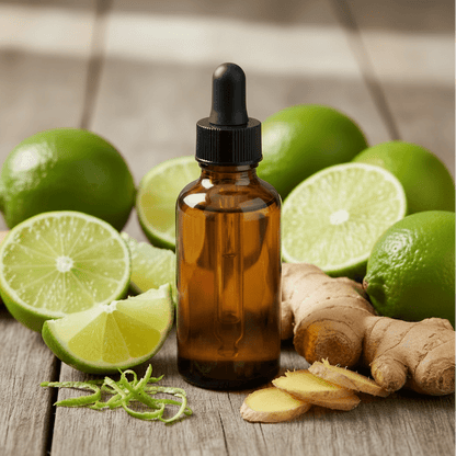 Zesty Lime & Ginger Fragrance Oil - Wixy Soap - Fragrance
