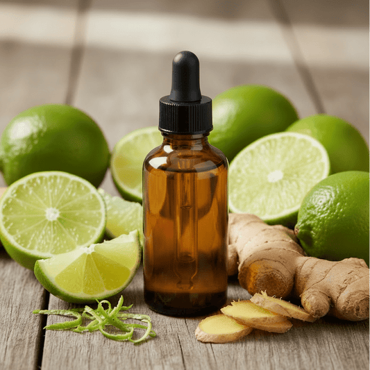 Zesty Lime & Ginger Fragrance Oil - Wixy Soap - Fragrance