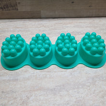 Load image into Gallery viewer, 4-Cavity Massage Bar Silicone Mold - Wixy Soap - Soap Supply
