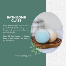 Load image into Gallery viewer, Bath Bomb Class - Wixy Soap - Service

