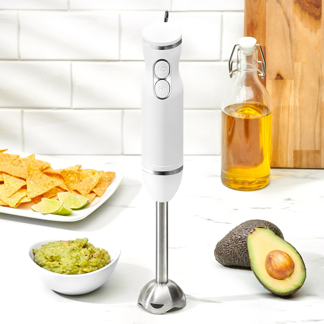 Chefman 300W Immersion Blender - Ivory - Wixy Soap - Soap Supply