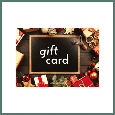Christmas Gift Card - Wixy Soap - Gift Cards