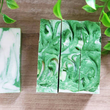 Load image into Gallery viewer, Doublemint Sea Salt Handmade Soap - Wixy Soap - Handmade Soap
