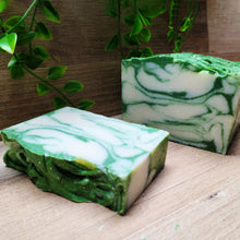 Load image into Gallery viewer, Doublemint Sea Salt Handmade Soap - Wixy Soap - Handmade Soap

