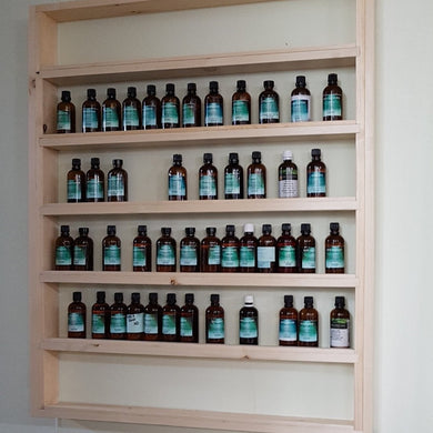 Fragrance - Essential Oil Display Shelf - Wixy Soap - Wood Product