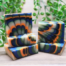Load image into Gallery viewer, Lemon Swirl Handmade Soap - Wixy Soap - Handmade Soap
