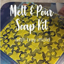 Load image into Gallery viewer, Melt and Pour Soap Making Kit with Tray Mold - Wixy Soap - Soap Supply
