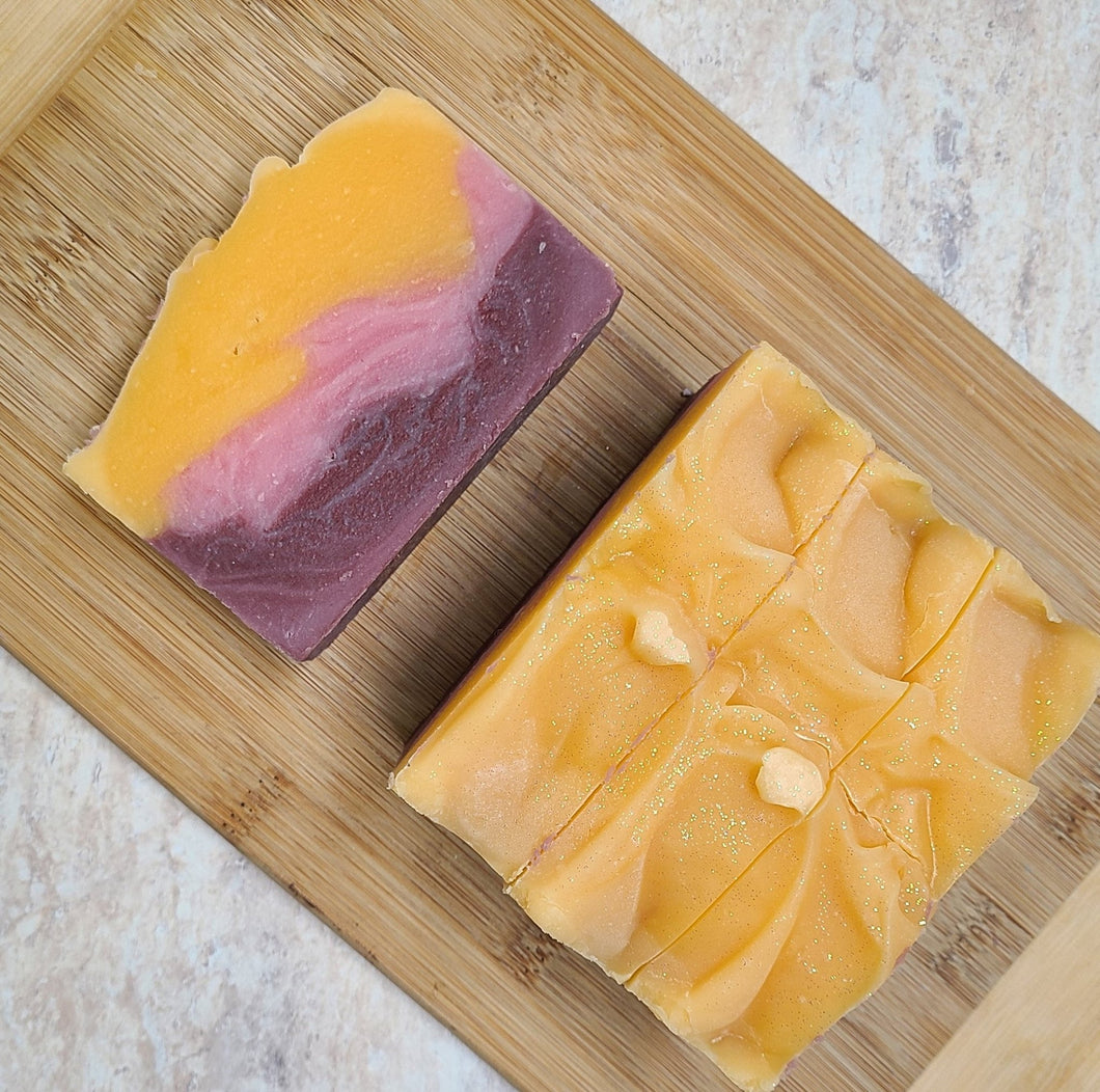Peaches & Wine Handmade Soap - Wixy Soap - Handmade Soap