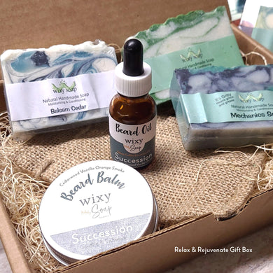 Relax & Rejuvenate Gift Box - Wixy Soap - Health & Beauty
