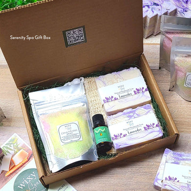 Serenity Spa Gift Box - Wixy Soap - Health & Beauty