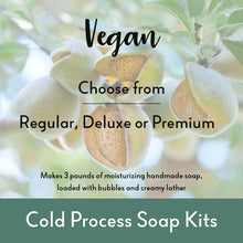 Load image into Gallery viewer, Soap Making Kit (Cold Process) Vegan 3+lb - Wixy Soap - Soap Supply

