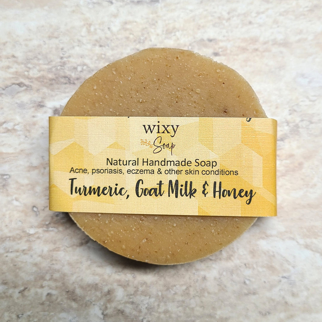 Turmeric, Goat's Milk & Honey - Wixy Soap - Handmade Soap