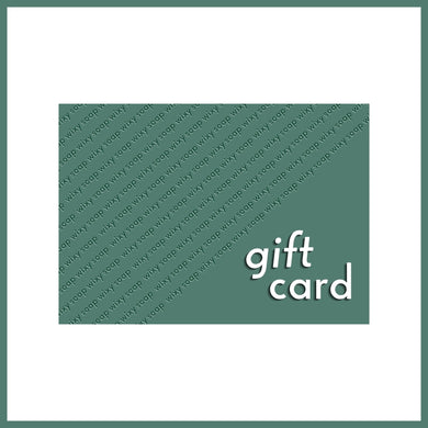 Wixy Soap Classic Green Gift Card - Wixy Soap - Gift Cards