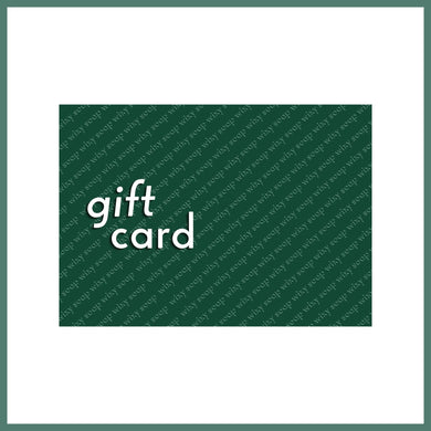 Wixy Soap Green Gift Card - Wixy Soap - Gift Cards